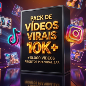 PACK COM  10K DE VIDEOS VIRAIS