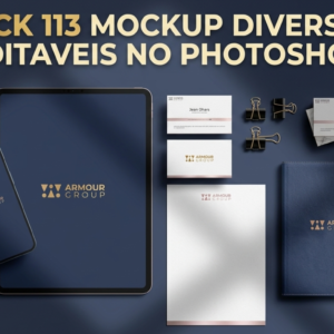 PACK 113 MOCKUP EDITAVEIS NO PSD