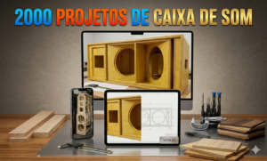 2000 PROJETOS DE CAIXA DE SOM