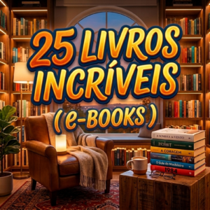 25 LIVROS ( e-BOOKS ) INCRIVEIS