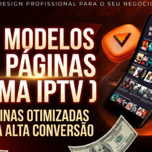 3 MODELOS DE PAGINAS TEMA IPTV