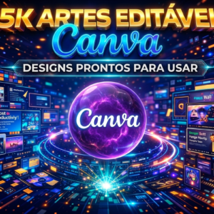 35K ARTES EDITAVEIS NO CANVA