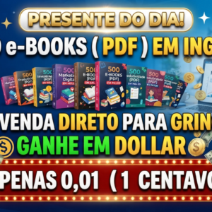 500 e-BOOKS em ingles