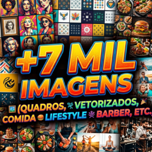 7000 IMAGENS PARA QUADROS / VETORIZADOS / COMIDA ETC