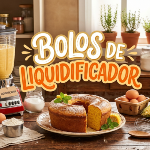 BOLOS DE LIQUIDIFICADOR