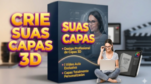 CRIE SUA CAPA 3D