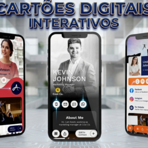 CARTÕES DIGITAIS INTERATIVOS