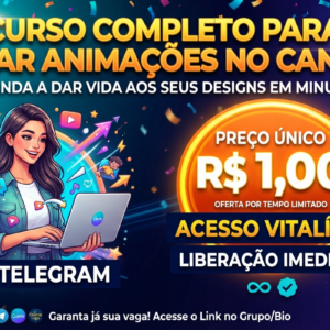 CURSO COMPLETO ANIMAÇOES CANVA