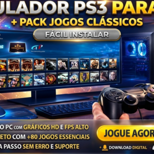 EMULADOR PS3 + JOGOS