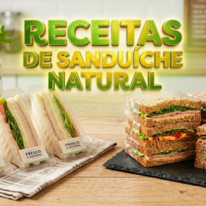RECEITAS DE SANDUICHES NATURAIS