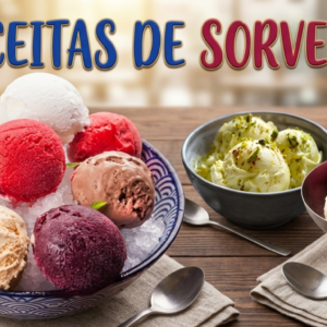 RECEITAS DE SORVETES