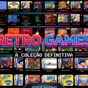 EMULADORES E JOGOS RETRO GAMES