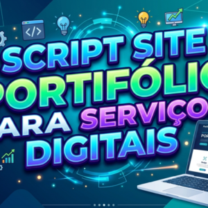 SCRIPT SITE PORTIFOLIO PARA SERVIÇOS DIGITAIS