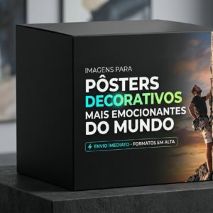 Pack com 7 Imagens Para Posters E Quadros Decorativos Artes